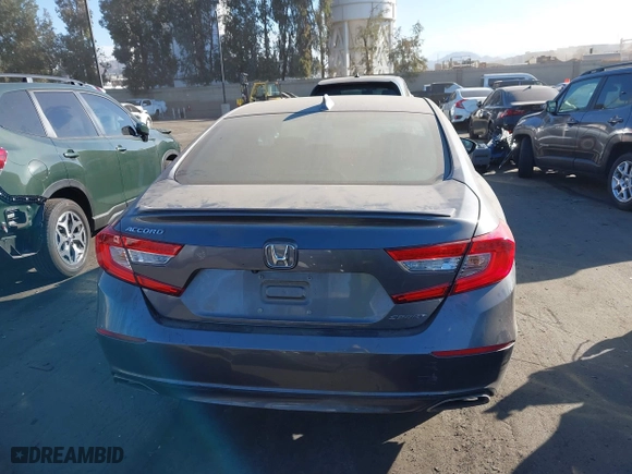 2020 Honda Accord Sedan Sport with VIN 1HGCV1F38LA075633, listed as a IAAI auction lot 41077218 with 41,918 mi miles. Bid and sale history available at carsss.com. Image 17.
