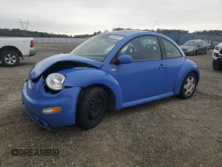 2001 Volkswagen Beetle GLS z VIN 3VWCD21C81M430103, wystawiony jako Copart lot #80095814 z przebiegiem 78 873 mil mil oraz Szkoda całkowita • Salvage title. Historia ofert i sprzedaży dostępna na DreamBid. Obrazek 1.
