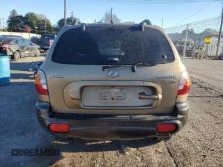 2004 Hyundai Santa Fe GLS with VIN KM8SC73D94U722035, listed as a Copart auction lot 74596014 with 122,920 mi miles and Salvage Title. Bid and sale history available at carsss.com. Image 6.