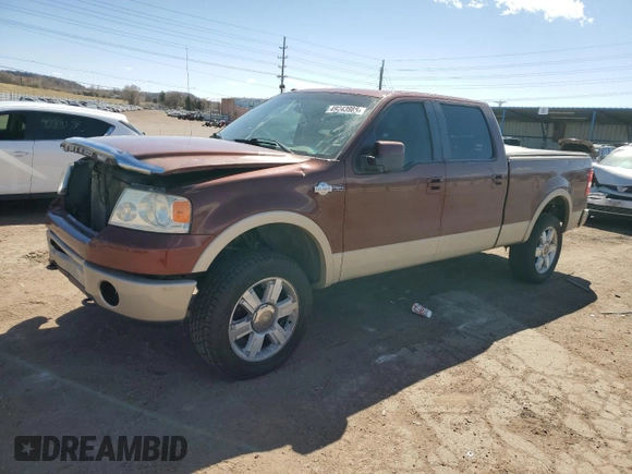 2007 Ford F-150 XLT with VIN 1FTPW14V37KB38557, listed as a Copart auction lot 49243985 with 221,853 mi miles and Salvage Title. Bid and sale history available at carsss.com. Image 1.