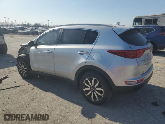 2017 Kia Sportage EX with VIN KNDPNCAC3H7071867, listed as a Copart auction lot 48425195 with 145,237 mi miles and Salvage title. Bid and sale history available at DreamBid. Image 2.