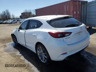 2018 Mazda 3 Touring with VIN 3MZBN1L31JM198444, listed as a Copart auction lot 52080165 with 43,880 mi miles and Salvage Title. Bid and sale history available at DreamBid. Image 2.