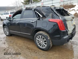 2017 Cadillac XT5 Luxury FWD with VIN 1GYKNBRS8HZ130524, listed as a Copart auction lot 46985545 with 0 mi miles and Clean Title. Bid and sale history available at carsss.com. Image 2.