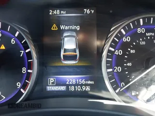2014 Infiniti Q50 Premium with VIN JN1BV7AR0EM686530, listed as a IAAI auction lot 40381908 with 228,156 mi miles. Bid and sale history available at carsss.com. Image 15.