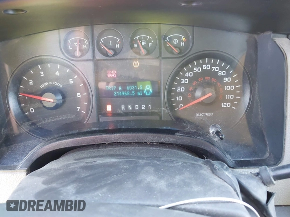 2010 Ford F-150 XL with VIN 1FTEX1EW4AKE80389, listed as a IAAI auction lot 41257745 with 214,968 mi miles. Bid and sale history available at carsss.com. Image 7.