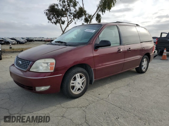 2006 Ford Freestar SEL z VIN 2FMZA52206BA23717, wystawiony jako Copart lot #53404515 z przebiegiem 117 402 mil mil oraz Czysty tytuł • Clean title. Historia ofert i sprzedaży dostępna na DreamBid. Obrazek 1.