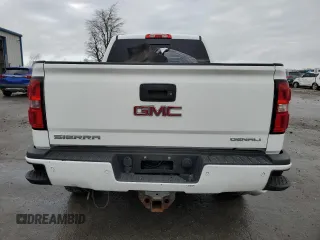 2015 GMC Sierra 2500HD available WiFi Denali with VIN 1GT120E81FF139797, listed as a Copart auction lot 43355735 with 195,305 mi miles and Salvage Title. Bid and sale history available at carsss.com. Image 6.