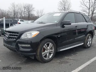 2012 Mercedes-Benz M-Class ML 350 with VIN 4JGDA5HB1CA054869, listed as a IAAI auction lot 41247007 with 133,573 mi miles. Bid and sale history available at carsss.com. Image 2.