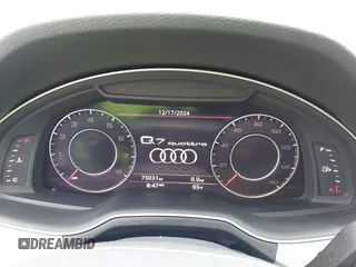2018 Audi Q7 Premium Plus with VIN WA1LHAF70JD040387, listed as a IAAI auction lot 41087797 with 75,031 mi miles. Bid and sale history available at carsss.com. Image 14.