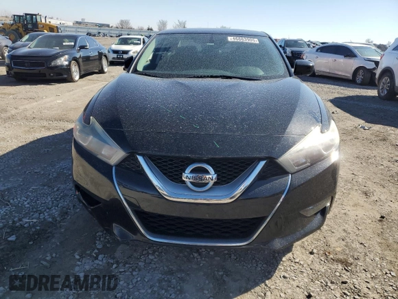 2017 Nissan Maxima SV with VIN 1N4AA6AP8HC429404, listed as a Copart auction lot 46863905 with 84,608 mi miles and Salvage Title. Bid and sale history available at DreamBid. Image 5.