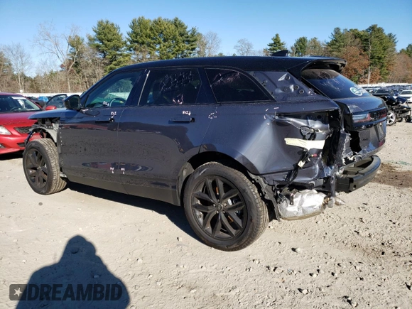 2024 Land Rover Range Rover Velar S with VIN SALYJ2EX6RA391625, listed as a Copart auction lot 80262574 with 3,706 mi miles and Salvage Title. Bid and sale history available at DreamBid. Image 2.