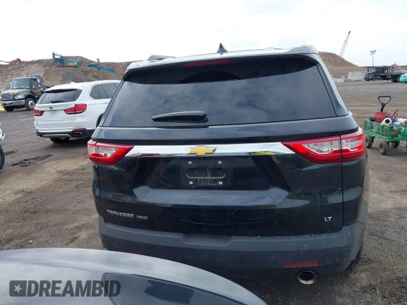 2018 Chevrolet Traverse LT Cloth with VIN 1GNEVGKW9JJ281915, listed as a IAAI auction lot 41943572 with 48,569 mi miles. Bid and sale history available at carsss.com. Image 16.