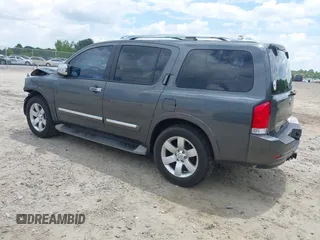 2012 Nissan Armada SV z VIN 5N1BA0ND5CN613266, wystawiony jako IAAI lot #42219986 z przebiegiem 223 319 mil mil oraz . Historia ofert i sprzedaży dostępna na DreamBid. Obrazek 3.