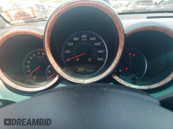 2009 Acura RDX Technology with VIN 5J8TB18599A002254, listed as a Copart auction lot 62939714 with 158,051 mi miles and Salvage title. Bid and sale history available at DreamBid. Image 9.