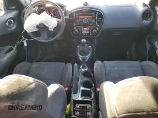 2014 Nissan Juke S with VIN JN8AF5MR3ET362570, listed as a Copart auction lot 48042185 with 93,843 mi miles and Salvage Title. Bid and sale history available at DreamBid. Image 8.