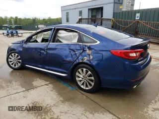 2017 Hyundai Sonata Sport with VIN 5NPE34AF4HH488827, listed as a Copart auction lot 52217955 with 103,258 mi miles and Clean Title. Bid and sale history available at carsss.com. Image 2.