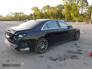 2019 Mercedes-Benz S-Class S 560 with VIN WDDUG8DB6KA426396, listed as a IAAI auction lot 41469493 with 160,160 mi miles. Bid and sale history available at carsss.com. Image 4.