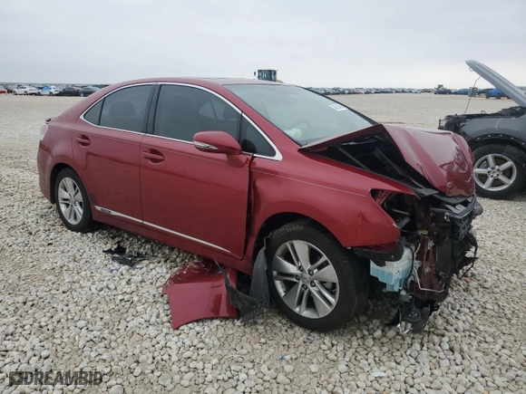 2011 Lexus HS 250h with VIN JTHBB1BA4B2047925, listed as a Copart auction lot 45814995 with 162,886 mi miles and Salvage Title. Bid and sale history available at carsss.com. Image 4.