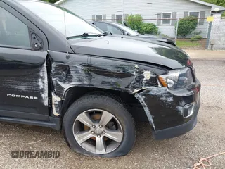 2017 Jeep Compass High Altitude with VIN 1C4NJDEB6HD213625, listed as a IAAI auction lot 42343006 with 75,120 mi miles and . Bid and sale history available at DreamBid. Image 6.