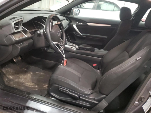 2020 Honda Civic Coupe EX with VIN 2HGFC3B39LH351162, listed as a Copart auction lot 43398505 with 74,804 mi miles and Salvage Title. Bid and sale history available at carsss.com. Image 7.