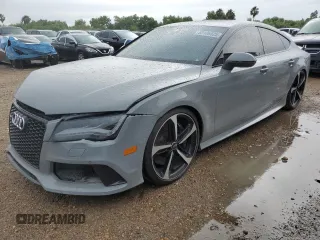 2015 Audi RS 7 Prestige z VIN WUAW2AFC7FN901067, wystawiony jako Copart lot #53106525 z przebiegiem 85 328 mil mil oraz Szkody całkowita. Historia ofert i sprzedaży dostępna na DreamBid. Obrazek 1.