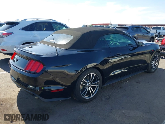 2017 Ford Mustang EcoBoost Premium z VIN 1FATP8UH9H5266676, wystawiony jako IAAI lot #42498829 z przebiegiem 24 255 mil mil oraz . Historia ofert i sprzedaży dostępna na DreamBid. Obrazek 4.