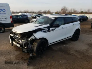 2024 Land Rover Range Rover Evoque Dynamic SE with VIN SALZL2FX4RH237452, listed as a Copart auction lot 48402895 with 0 mi miles and Salvage Title. Bid and sale history available at carsss.com. Image 1.