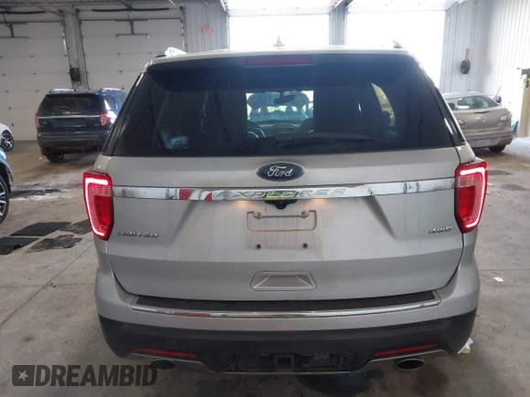 2019 Ford Explorer Limited with VIN 1FM5K8F8XKGA72650, listed as a IAAI auction lot 41675539 with 143,122 mi miles and . Bid and sale history available at DreamBid. Image 16.
