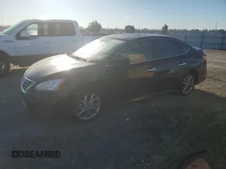 2013 Nissan Sentra FE+ S with VIN 3N1AB7APXDL783763, listed as a Copart auction lot 50468155 with 132,872 mi miles and Clean Title. Bid and sale history available at DreamBid. Image 1.
