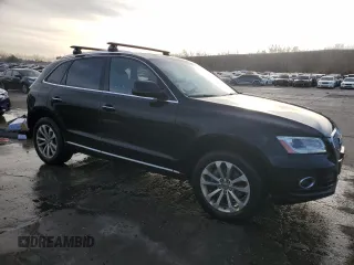 2017 Audi Q5 Premium with VIN WA1C2AFP7HA055465, listed as a Copart auction lot 48350655 with 112,393 mi miles and Salvage Title. Bid and sale history available at carsss.com. Image 4.