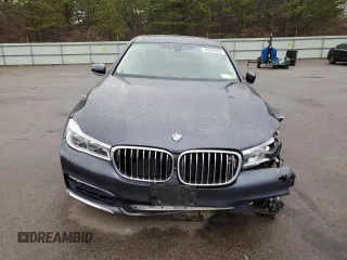 2016 BMW 7 Series 750i xDrive with VIN WBA7F2C57GG415427, listed as a Copart auction lot 36699423 with 0 mi miles. Bid and sale history available at carsss.com. Image 5.