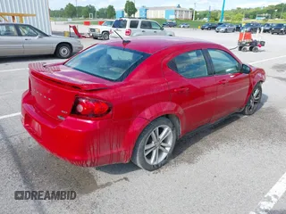 2012 Dodge Avenger SXT z VIN 1C3CDZCB8CN312789, wystawiony jako IAAI lot #42174446 z przebiegiem 186 752 mil mil oraz . Historia ofert i sprzedaży dostępna na DreamBid. Obrazek 4.