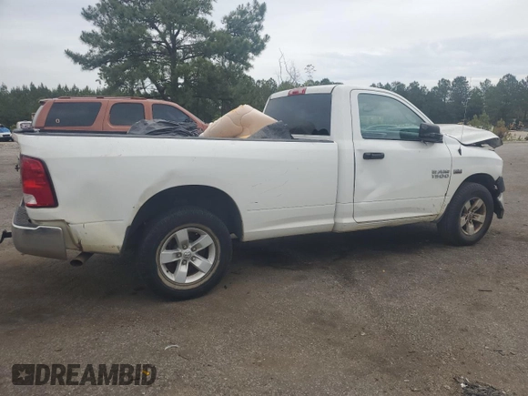2016 Ram 1500 Tradesman with VIN 3C6JR7DT9GG262927, listed as a Copart auction lot 54697925 with 144,509 mi miles and Salvage title. Bid and sale history available at DreamBid. Image 3.
