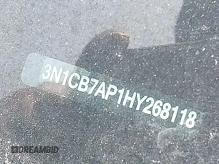 2017 Nissan Sentra Nismo с VIN 3N1CB7AP1HY268118, выставлен на аукционе IAAI как лот 42457894 с пробегом 75 113 миль миль и . История ставок и продаж доступна на DreamBid. Изображение 17.