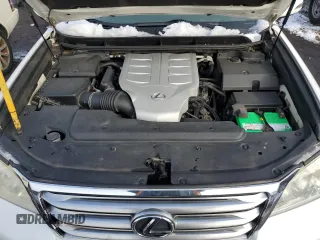 2010 Lexus GX 460 with VIN JTJBM7FX9A5011333, listed as a Copart auction lot 44585355 with 201,023 mi miles and Clean Title. Bid and sale history available at DreamBid. Image 12.