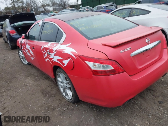 2010 Nissan Maxima 3.5 SV with VIN 1N4AA5AP0AC832972, listed as a IAAI auction lot 41925816 with Not Provided miles. Bid and sale history available at carsss.com. Image 3.