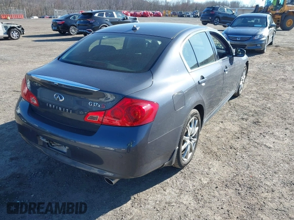 2013 Infiniti G37 Sedan x with VIN JN1CV6AR7DM755145, listed as a IAAI auction lot 41893380 with 105,588 mi miles. Bid and sale history available at carsss.com. Image 4.
