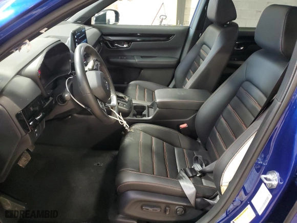 2025 Honda CR-V Hybrid Sport Touring with VIN 2HKRS6H92SH803440, listed as a Copart auction lot 52608715 with 5,348 mi miles and Salvage Title. Bid and sale history available at carsss.com. Image 7.