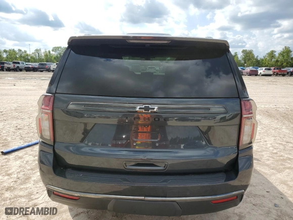 2022 Chevrolet Tahoe Z71 with VIN 1GNSKPKD3NR165367, listed as a Copart auction lot 73148944 with 44,235 mi miles and Salvage Title. Bid and sale history available at carsss.com. Image 6.