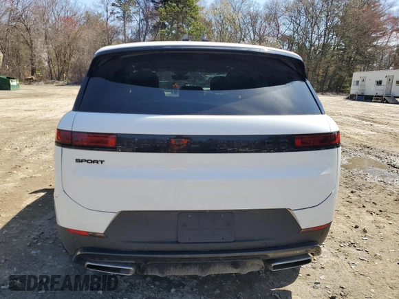 2025 Land Rover Range Rover Sport SE with VIN SAL1P9EU1SA459057, listed as a Copart auction lot 53961465 with 1,902 mi miles and Clean Title. Bid and sale history available at carsss.com. Image 6.