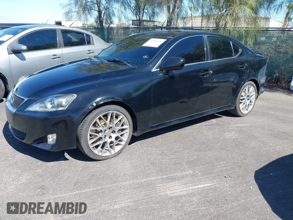 2007 Lexus IS 350 with VIN JTHBE262375016073, listed as a IAAI auction lot 42783244 with 213,175 mi miles and . Bid and sale history available at DreamBid. Image 2.