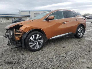 2015 Nissan Murano Platinum z VIN 5N1AZ2MH5FN262660, wystawiony jako Copart lot #51640445 z przebiegiem 96 455 mil mil oraz Nie do naprawy • Non repairable. Historia ofert i sprzedaży dostępna na DreamBid. Obrazek 1.
