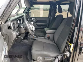 2022 Jeep Wrangler Unlimited Sport S z VIN 1C4HJXDG5NW180130, wystawiony jako Copart lot #59883815 z przebiegiem 47 625 mil mil oraz Czysty tytuł • Clean title. Historia ofert i sprzedaży dostępna na DreamBid. Obrazek 7.