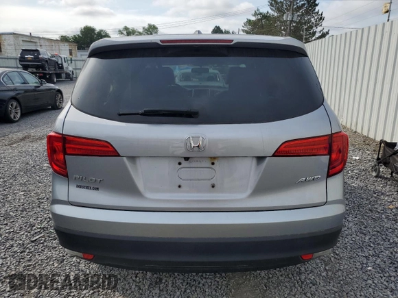 2018 Honda Pilot EX-L with VIN 5FNYF6H53JB055338, listed as a Copart auction lot 64315925 with 81,484 mi miles and Salvage title. Bid and sale history available at DreamBid. Image 6.