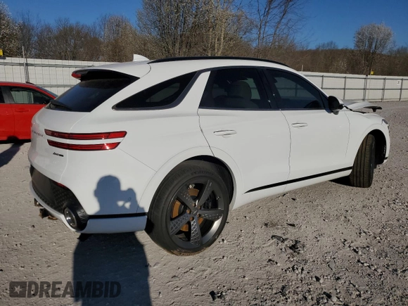 2024 Genesis GV70 Sport z VIN 5NMMCDTC3RH016762, wystawiony jako Copart lot #49094835 z przebiegiem 25 486 mil mil oraz Szkoda całkowita • Salvage title. Historia ofert i sprzedaży dostępna na DreamBid. Obrazek 3.