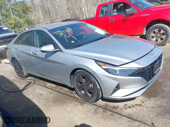2023 Hyundai Elantra SEL with VIN 5NPLM4AG6PH091535, listed as a IAAI auction lot 41947089 with 28,577 mi miles and . Bid and sale history available at DreamBid. Image 1.