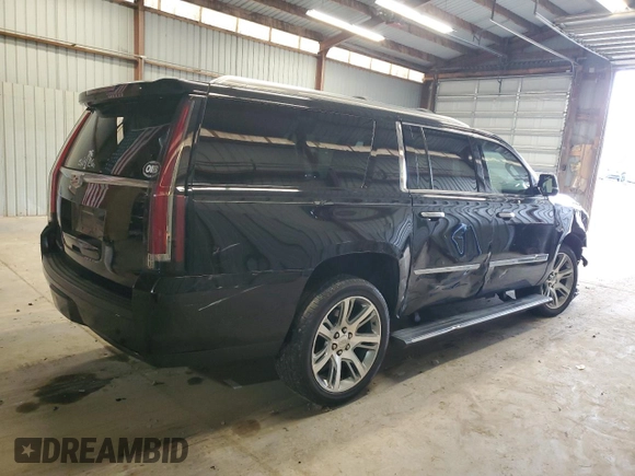 2015 Cadillac Escalade ESV Premium with VIN 1GYS4TKJ4FR631854, listed as a Copart auction lot 50346025 with 128,406 mi miles and Salvage title. Bid and sale history available at DreamBid. Image 3.