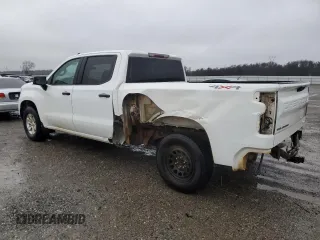 2022 Chevrolet Silverado 1500 with VIN 3GCPDAEK9NG640617, listed as a Copart auction lot 44462135 with 53,984 mi miles and Salvage Title. Bid and sale history available at DreamBid. Image 2.