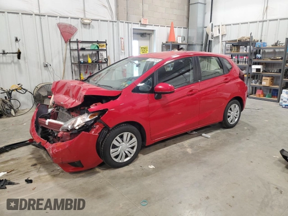 2017 Honda Fit LX with VIN JHMGK5H57HS019536, listed as a Copart auction lot 52028695 with 69,204 mi miles and Non Repairable. Bid and sale history available at carsss.com. Image 1.