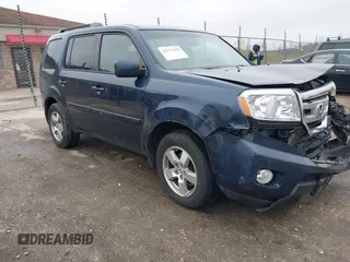 2011 Honda Pilot EX-L z VIN 5FNYF4H56BB034635, wystawiony jako IAAI lot #42177490 z przebiegiem 215 870 mil mil oraz . Historia ofert i sprzedaży dostępna na DreamBid. Obrazek 1.
